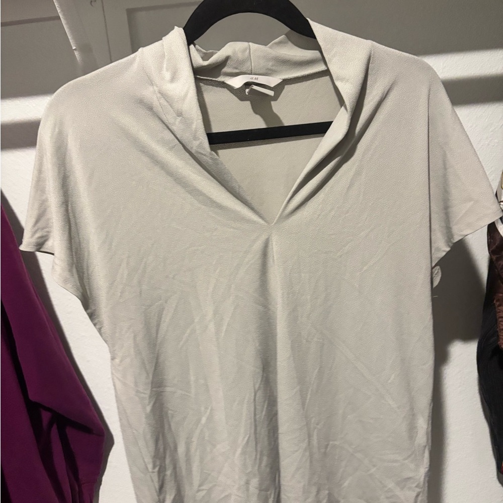H&M Cream Women's Blouse